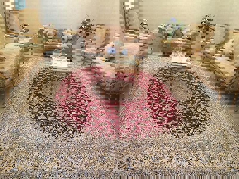 The 1500-reed machine-made export carpet