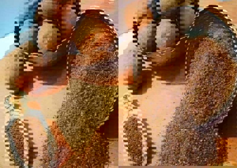 Homemade Dried Lime Powder (Omani Lime Powder)