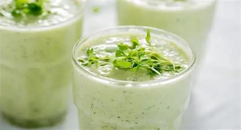 Doogh with Fresh Dill