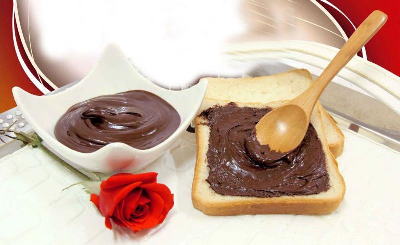 Plaint breakfast chocolate