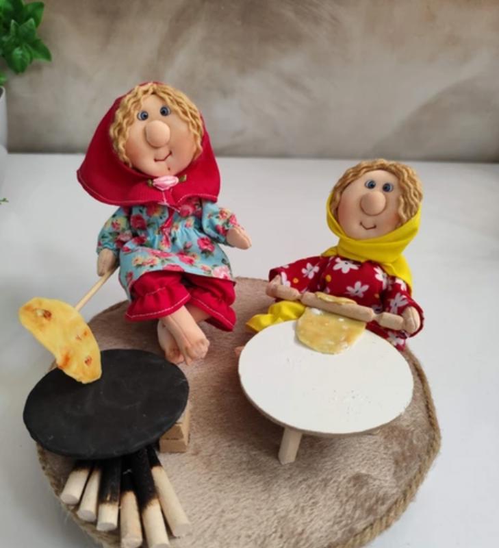 Badamak Traditional Felt Dolls