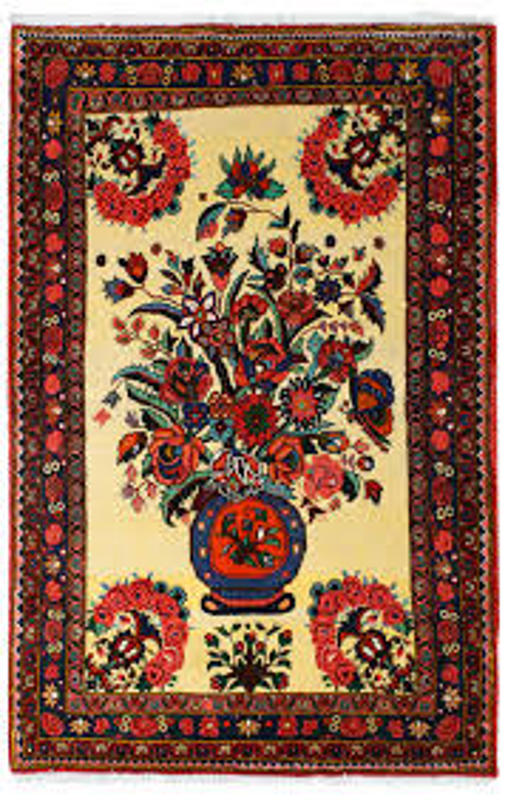 The vase rug